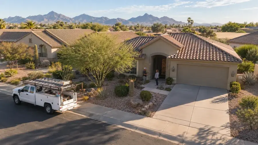 A residential neighborhood